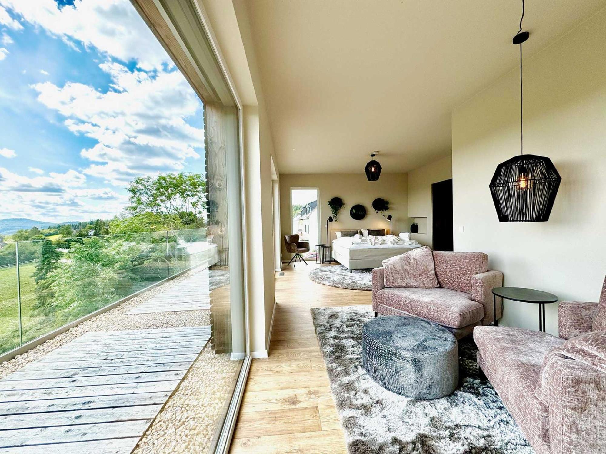 Luxapart Eifel Mit Privater Sauna Harscheid Exteriör bild